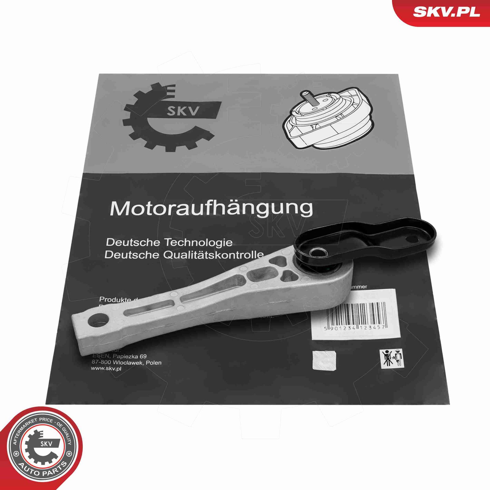 ESEN SKV 75SKV376 Mounting, engine