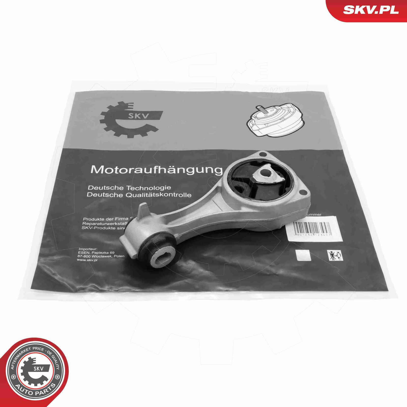 ESEN SKV 75SKV378 Mounting, engine