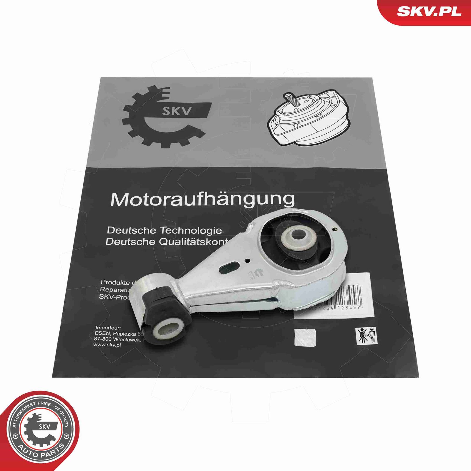 ESEN SKV 75SKV379 Mounting, engine