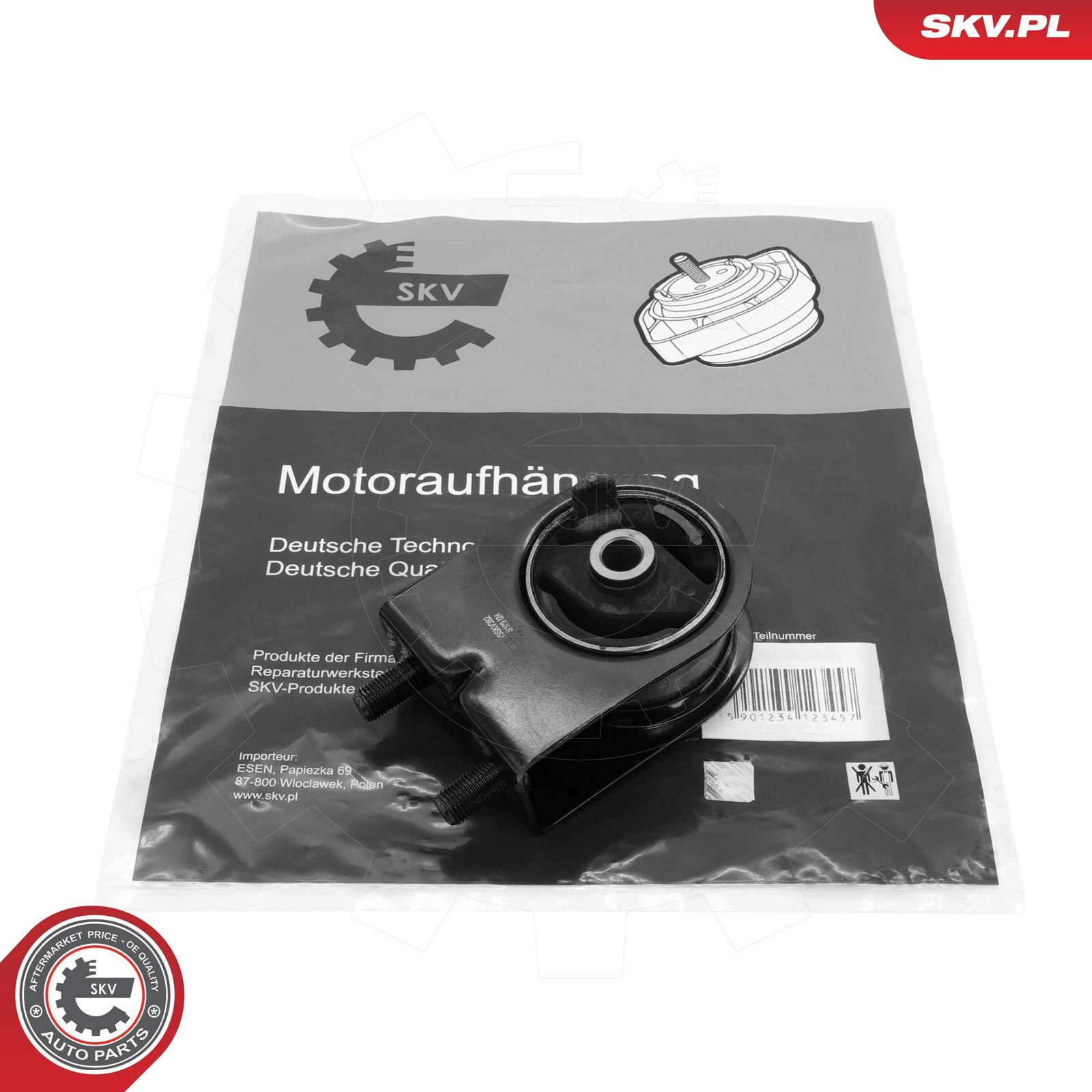 ESEN SKV 75SKV382 Mounting, engine