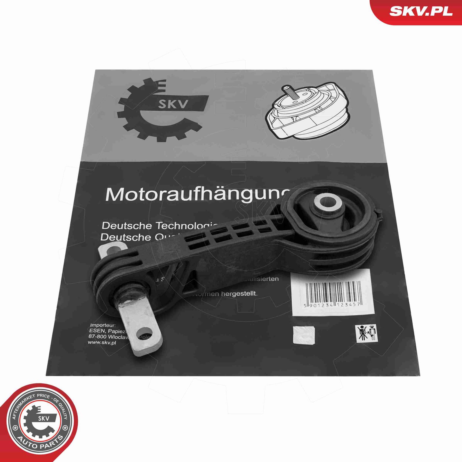 ESEN SKV 75SKV390 Mounting, engine