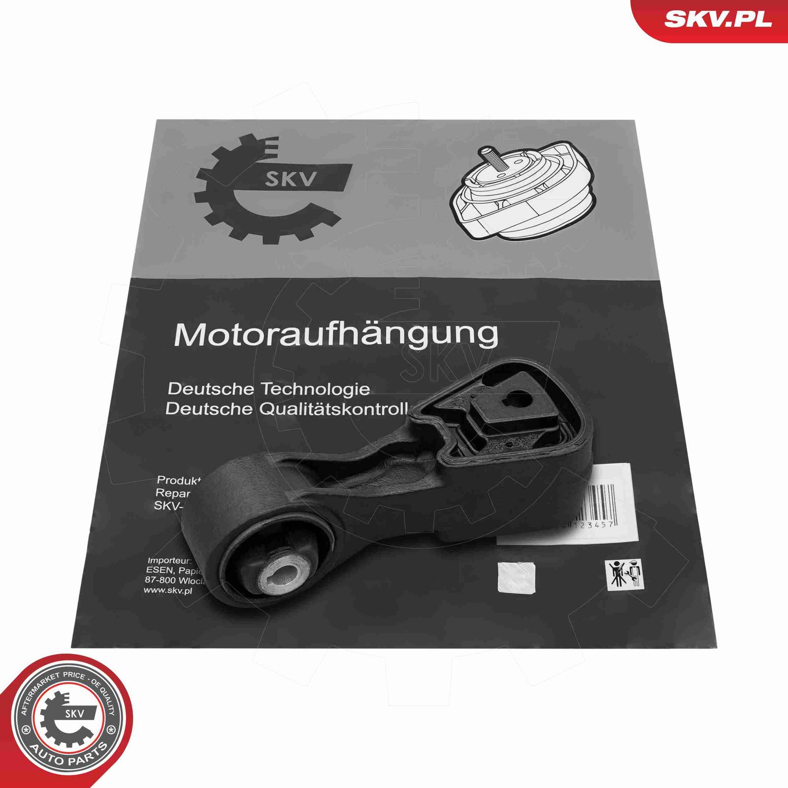 ESEN SKV 75SKV396 Mounting, engine