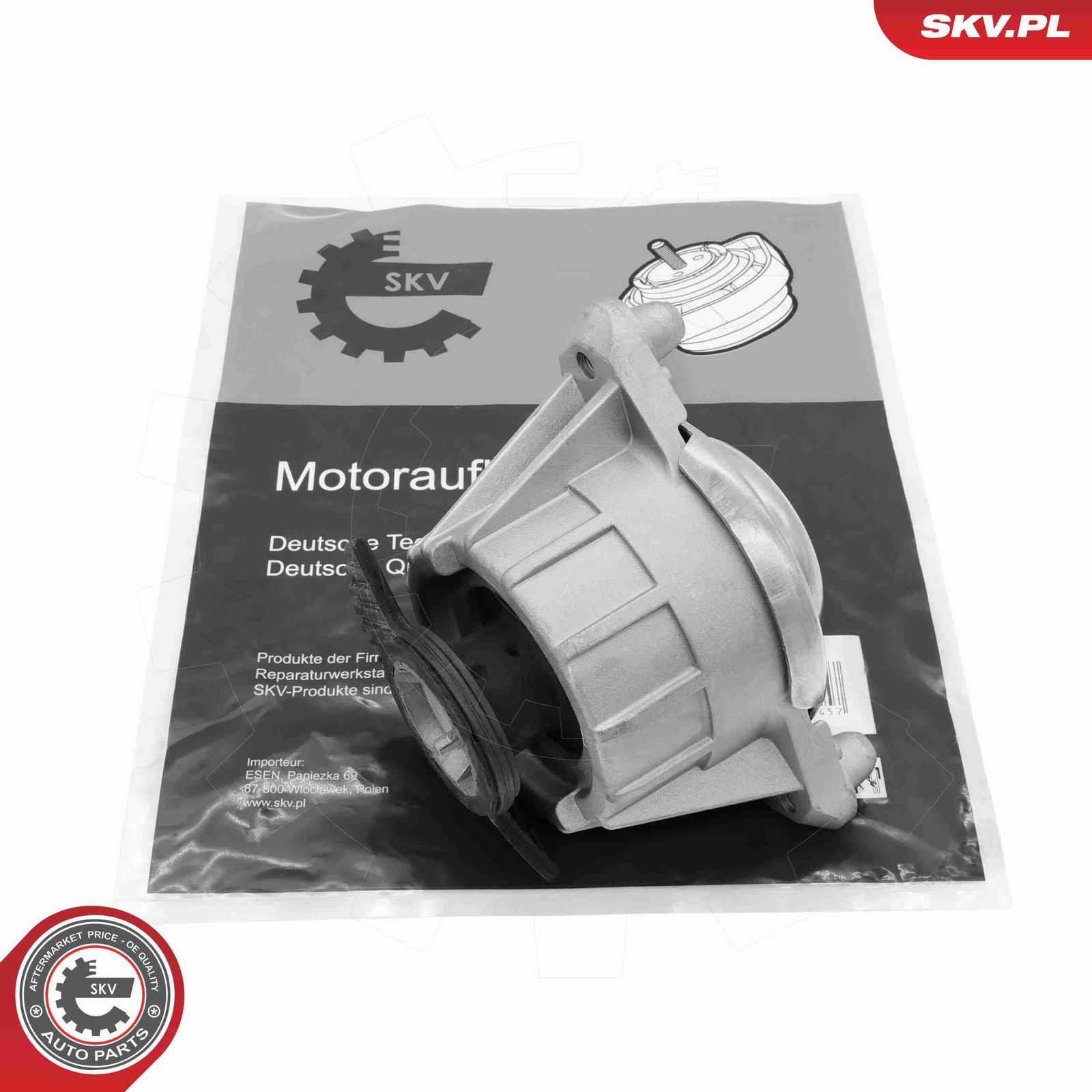 ESEN SKV 75SKV402 Mounting, engine