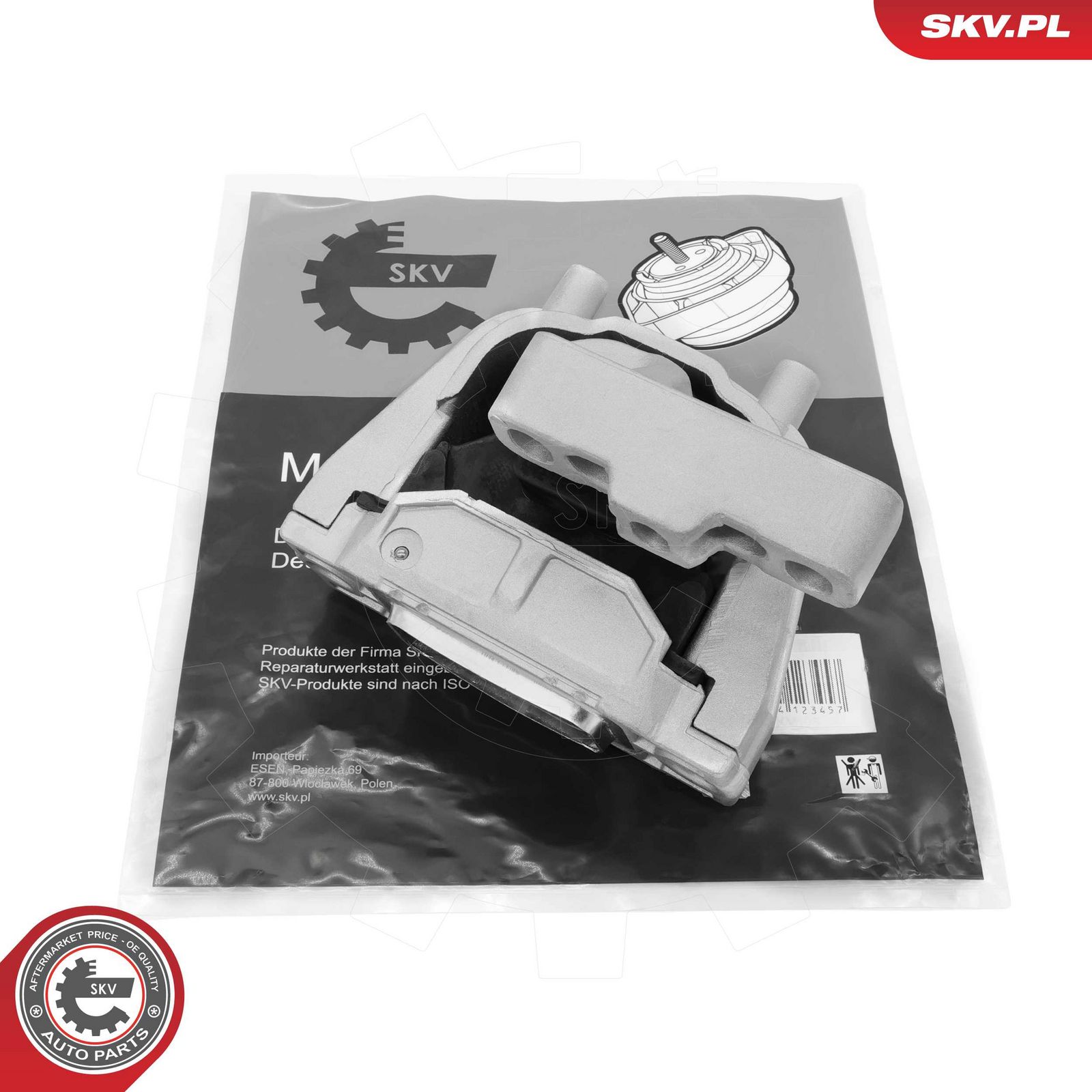ESEN SKV 75SKV406 Mounting, engine
