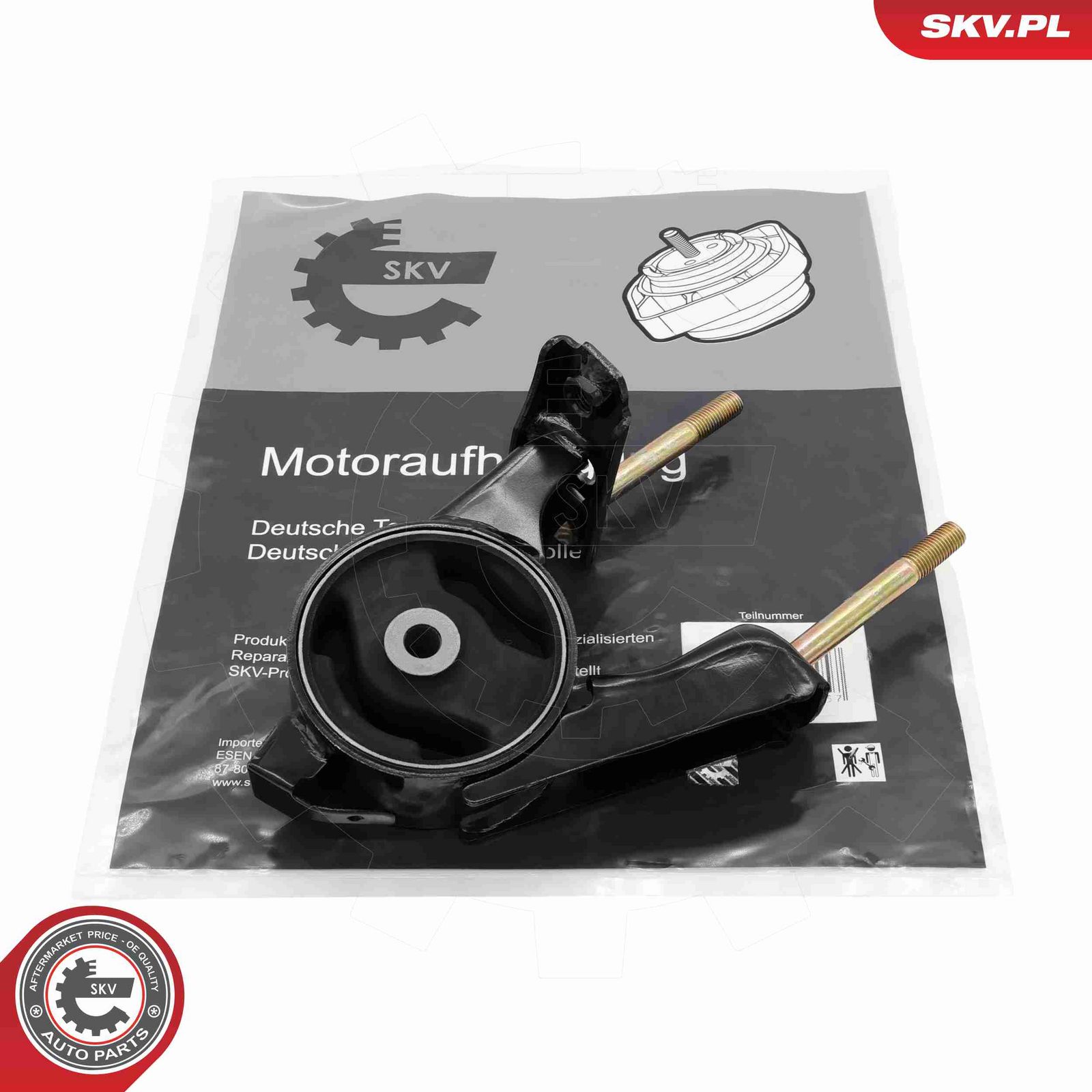 ESEN SKV 75SKV408 Mounting, engine