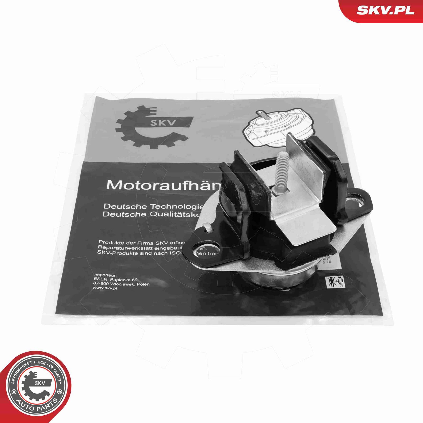 ESEN SKV 75SKV413 Mounting, engine