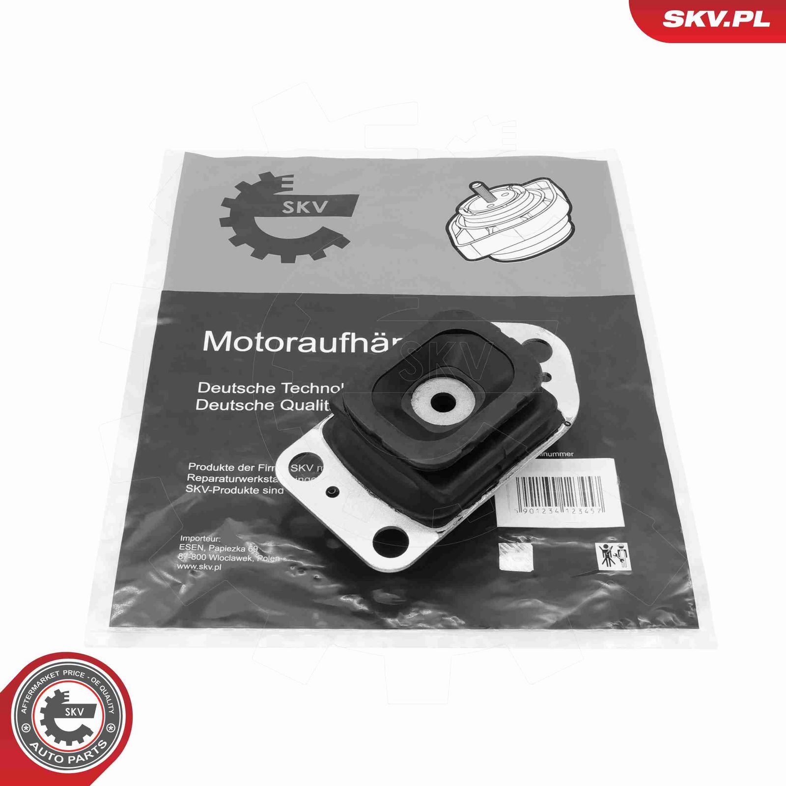 ESEN SKV 75SKV415 Mounting, engine