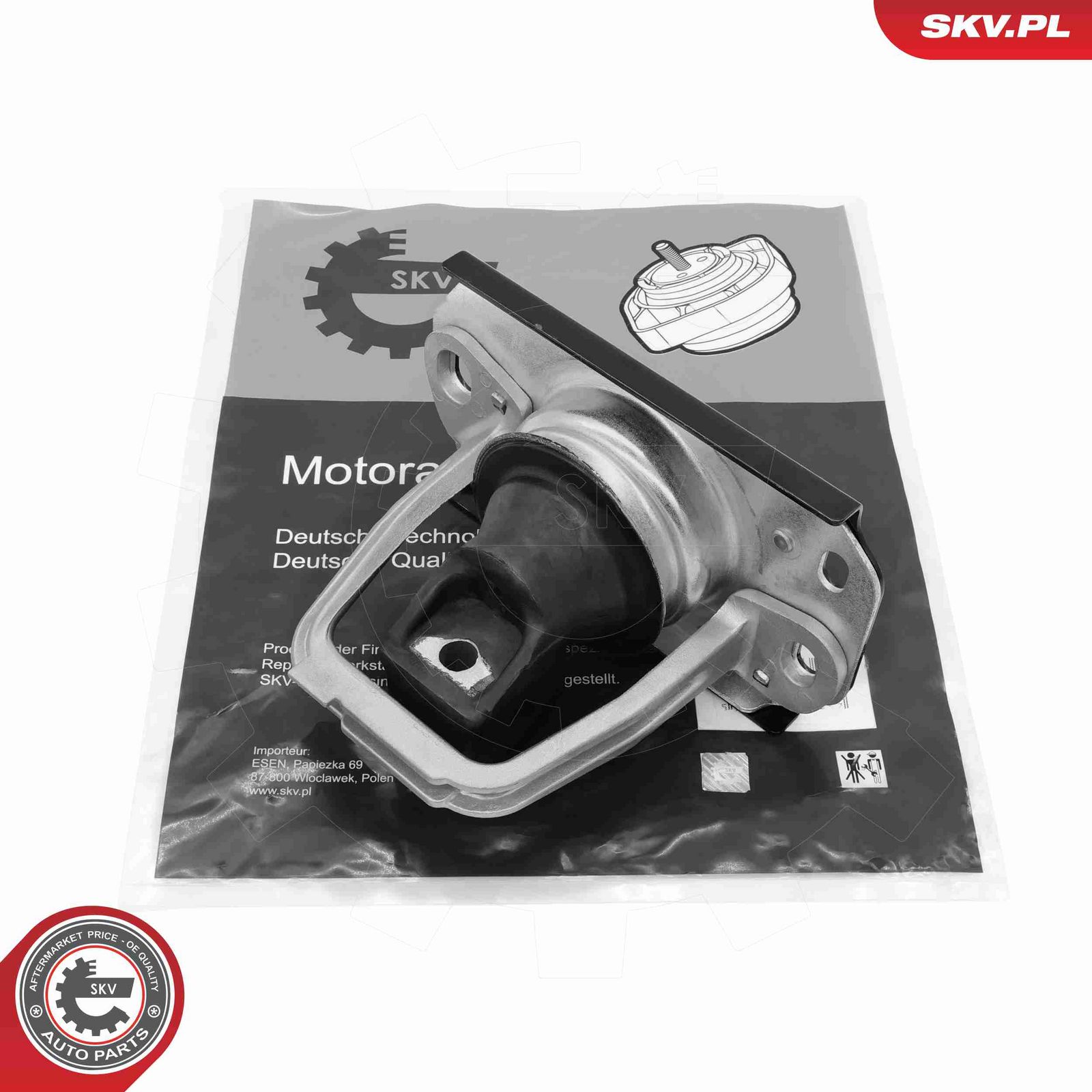 ESEN SKV 75SKV420 Mounting, engine