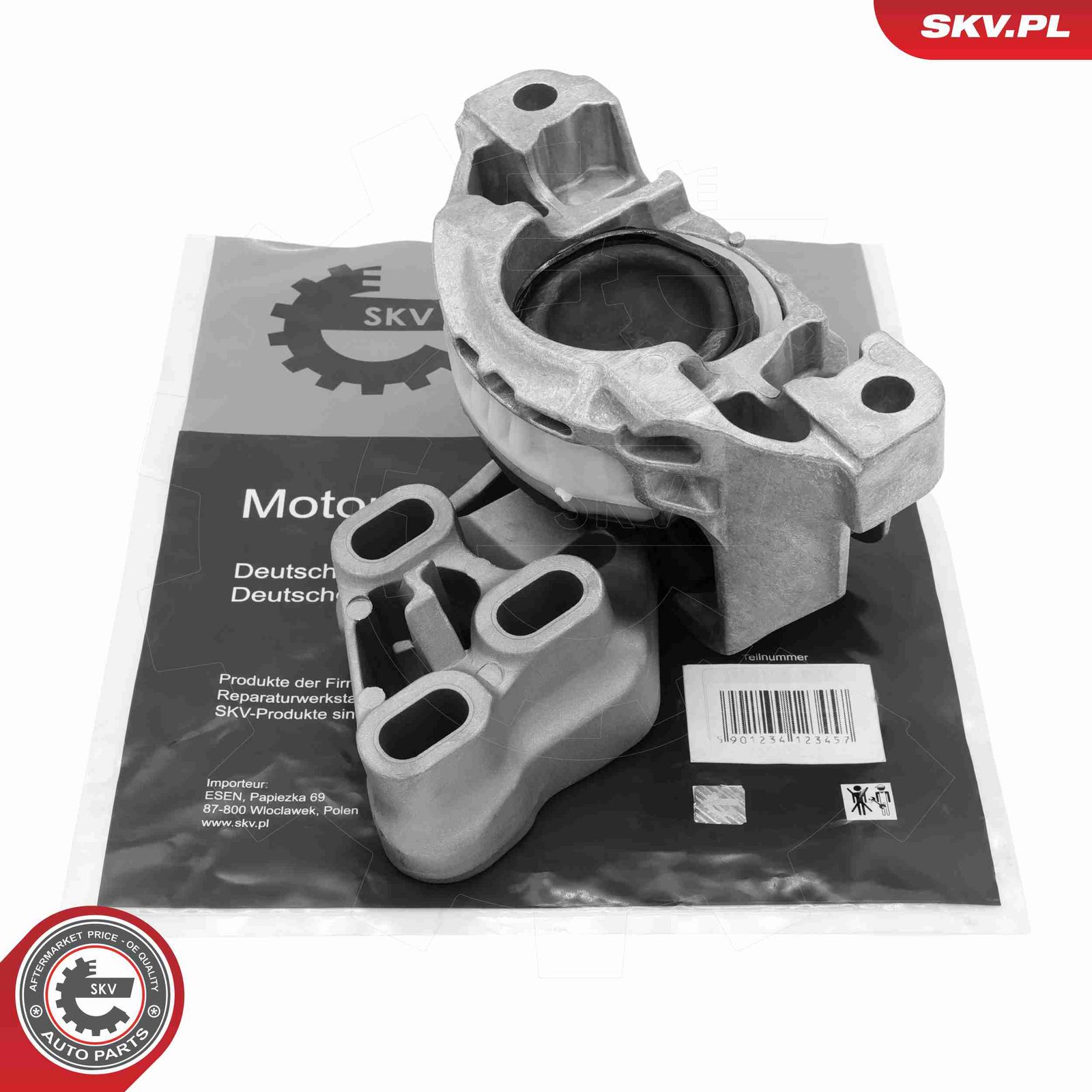 ESEN SKV 75SKV421 Mounting, engine