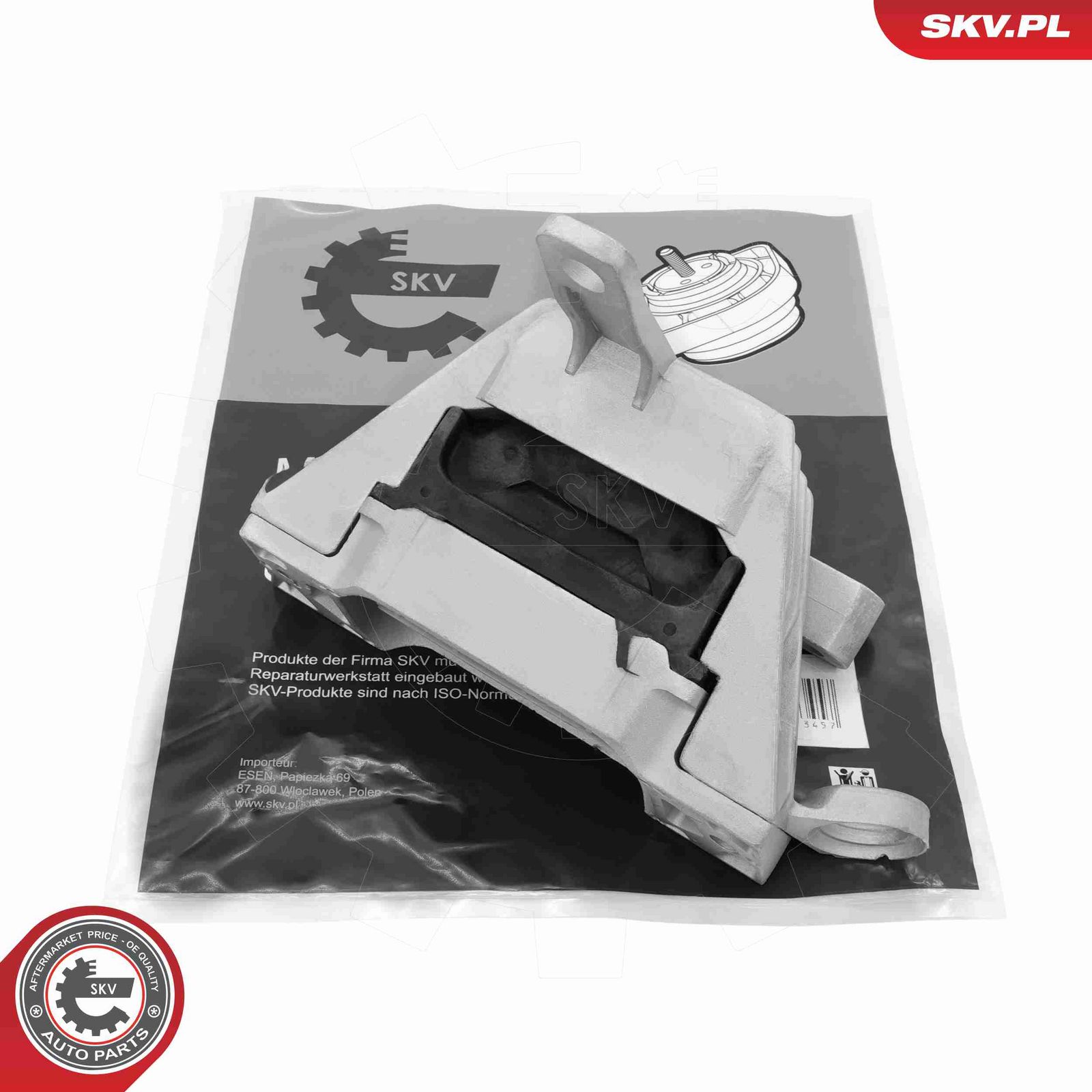 ESEN SKV 75SKV423 Mounting, engine