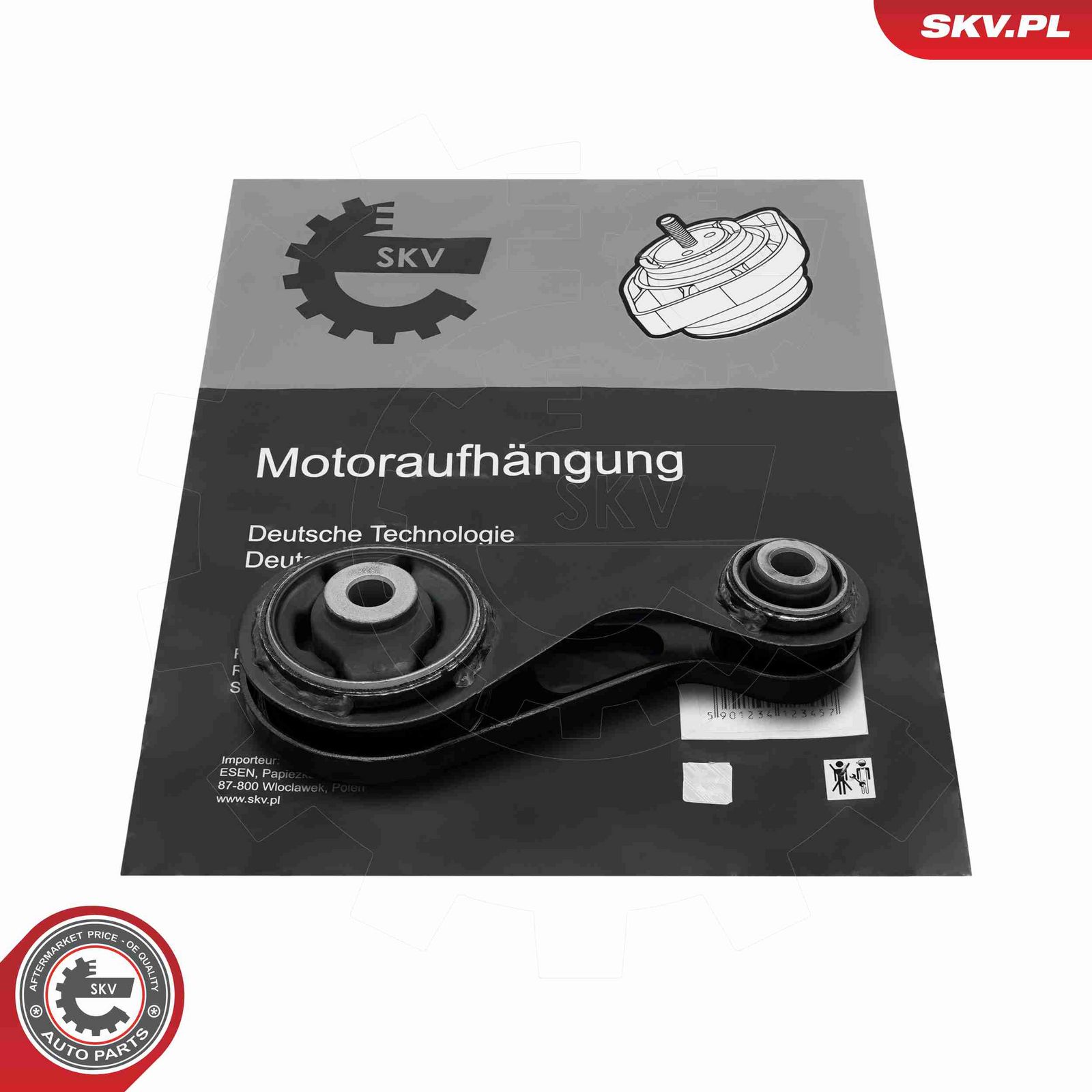 ESEN SKV 75SKV535 Mounting, engine