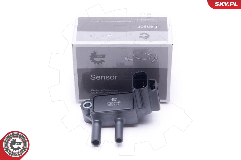 HITACHI 137406 Hueco sensor, avgasstrykk