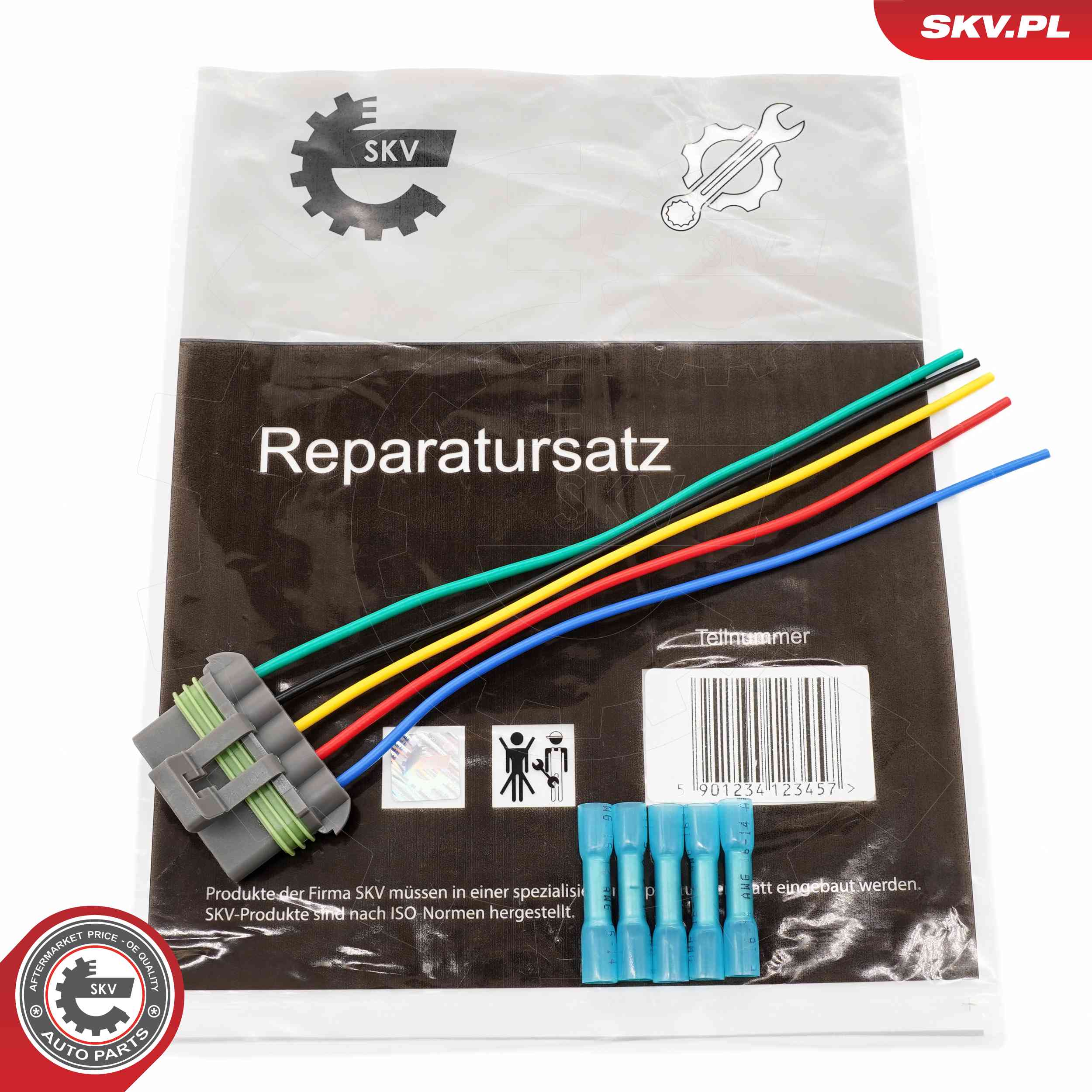 ESEN SKV 53SKV172 Cable Repair Set, wiper motor