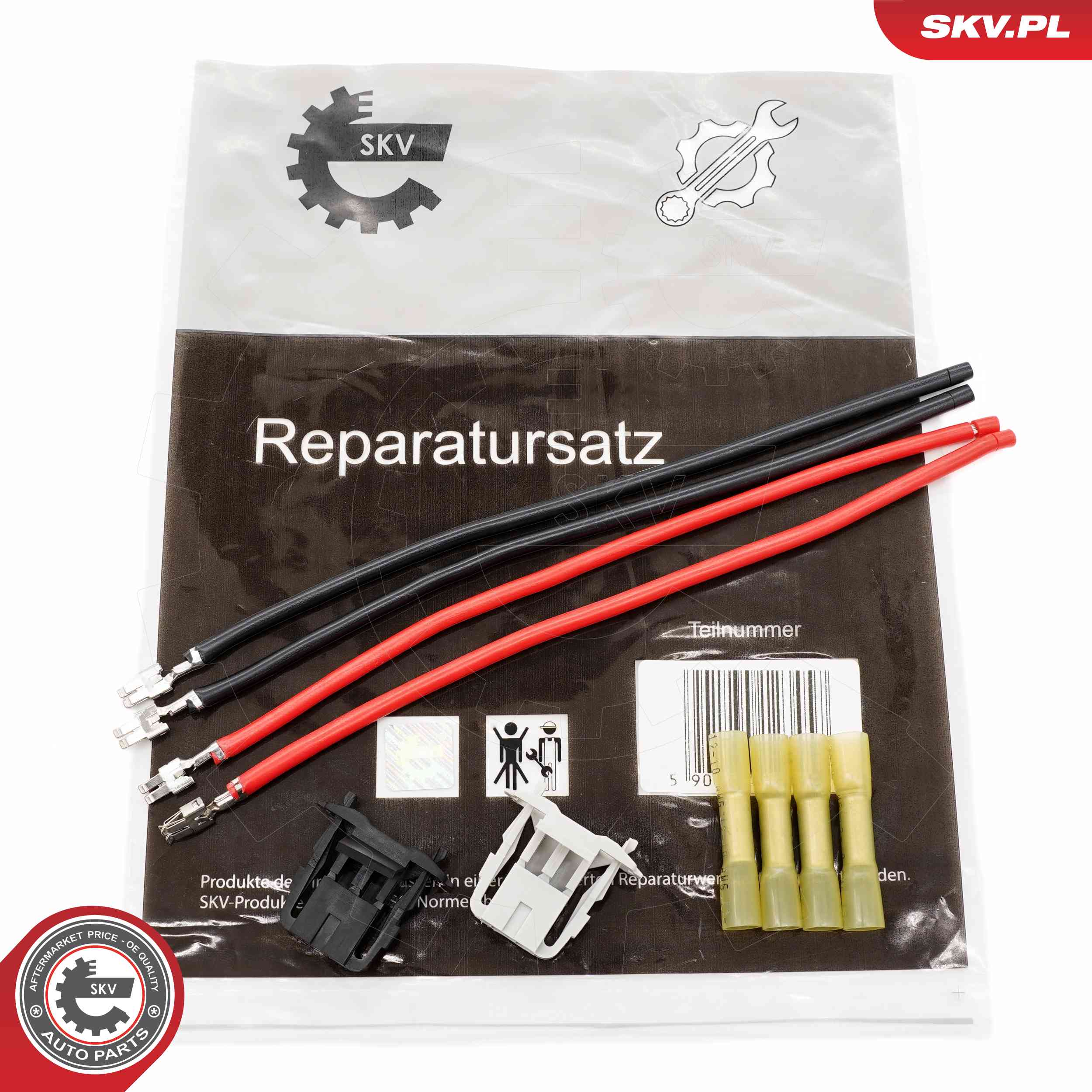 ESEN SKV 53SKV183 Cable Repair Set, interior blower motor