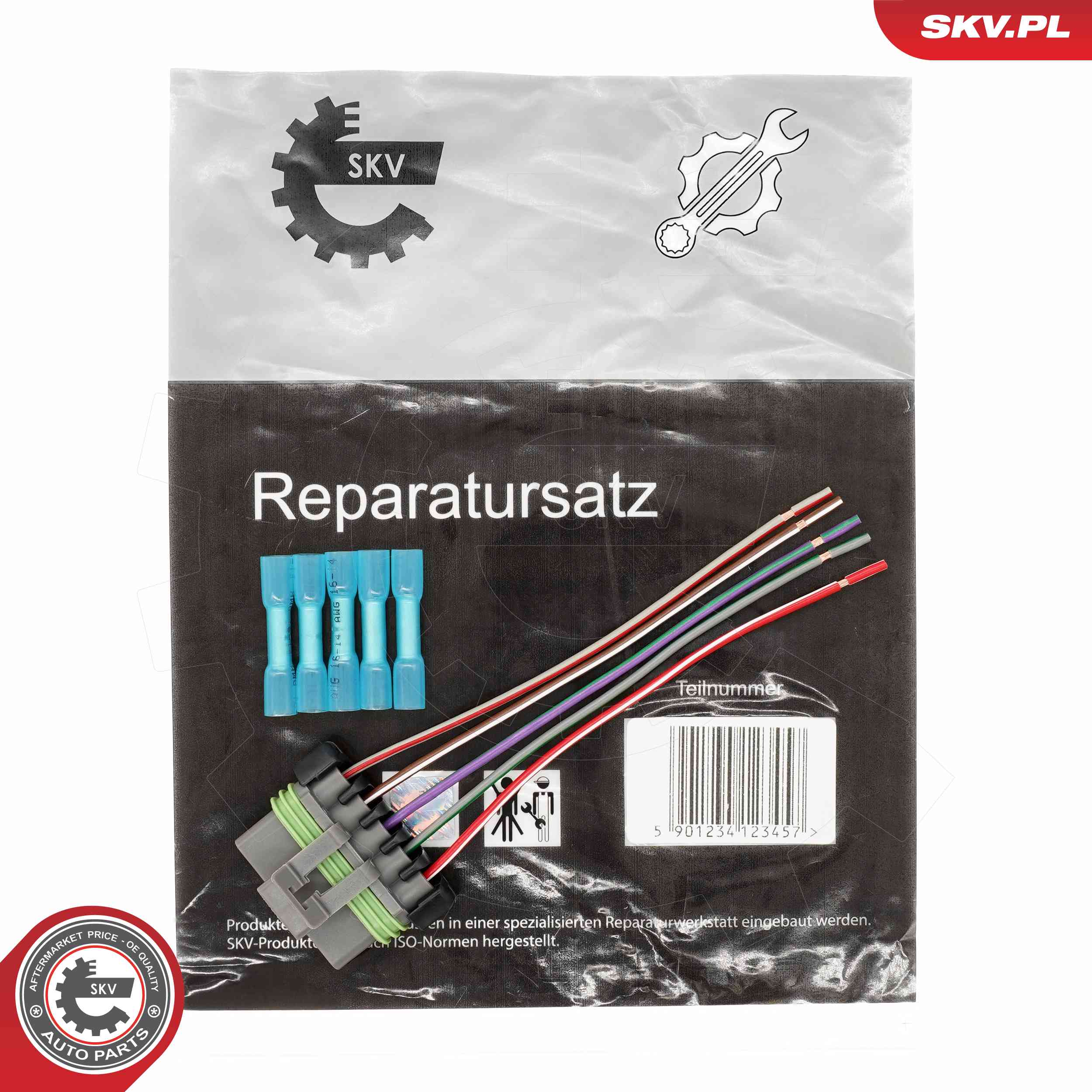 ESEN SKV 53SKV235 Cable Repair Set, wiper motor