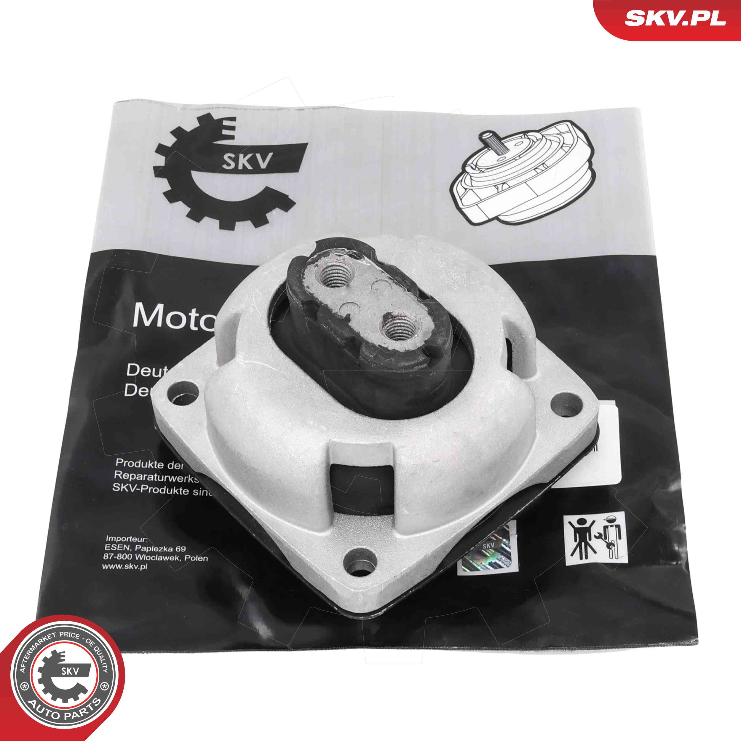 ESEN SKV 75SKV004 Mounting, engine