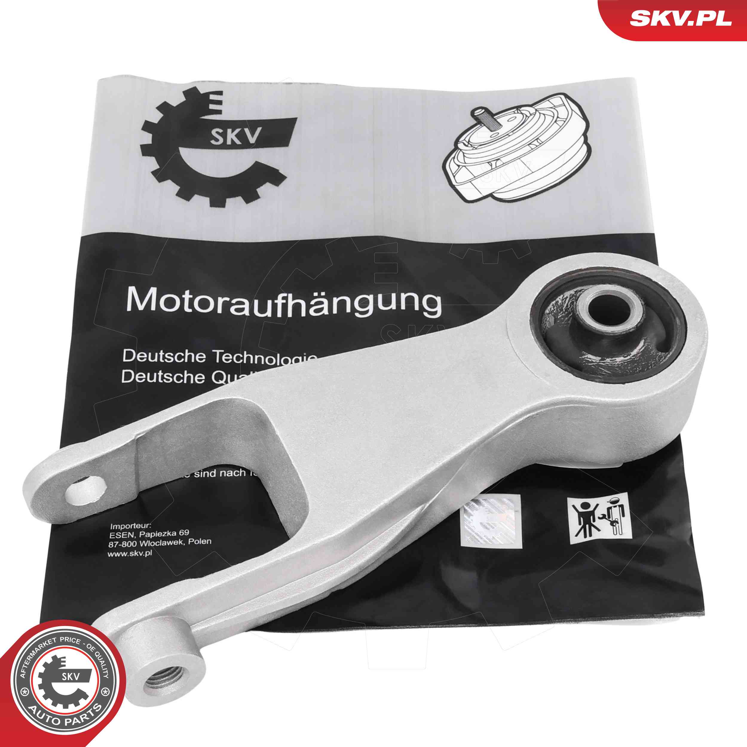 ESEN SKV 75SKV007 Mounting, engine