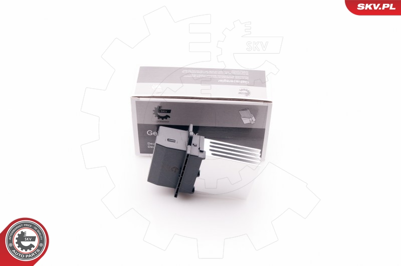 NRF 342095 motstand, kupévifte