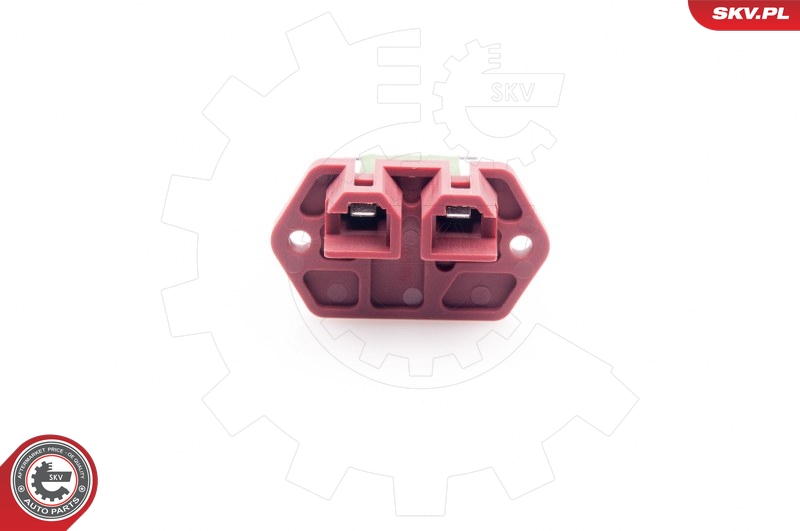 VALEO 509351 motstand, kupévifte