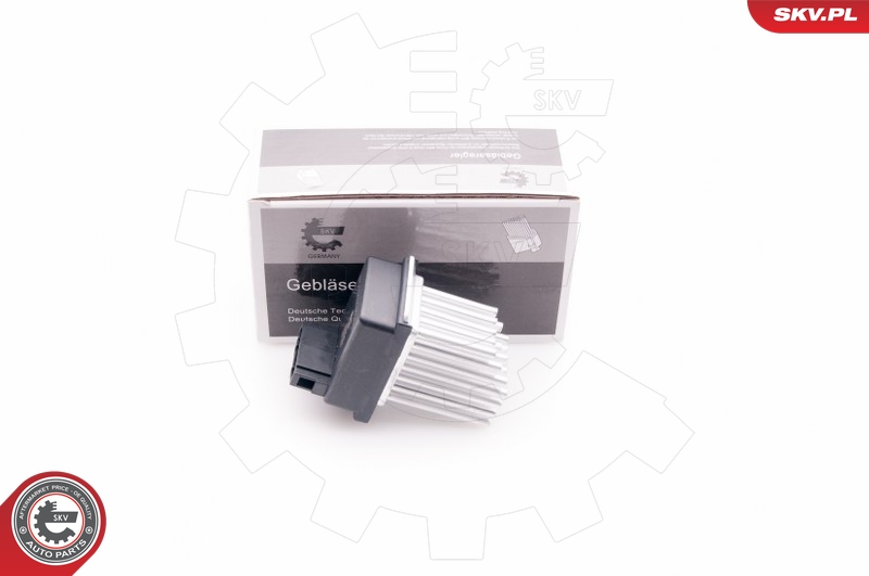 VALEO 509900 motstand, kupévifte