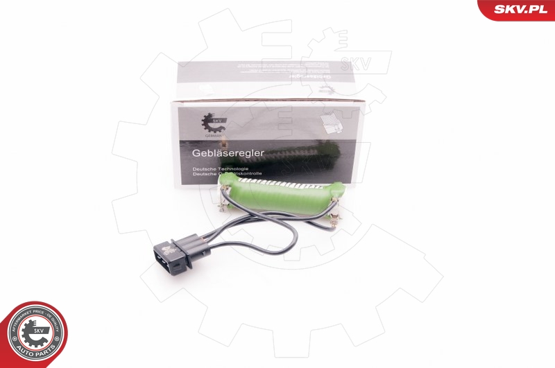 DENSO DRS20010 motstand, kupévifte