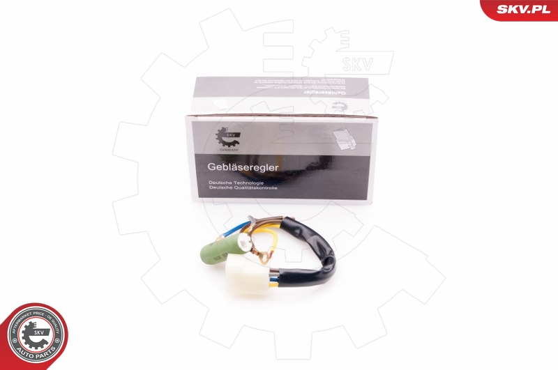 NRF 342102 motstand, kupévifte