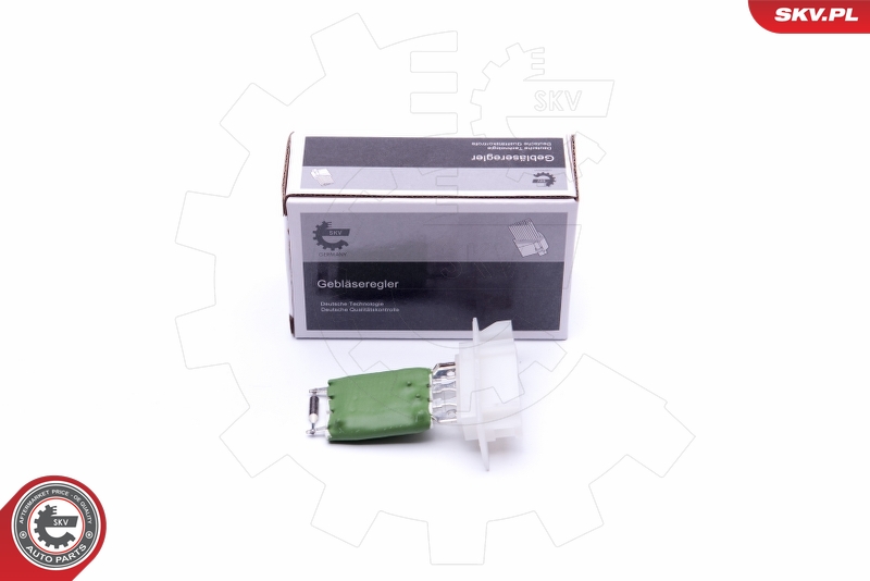 NRF 342109 motstand, kupévifte