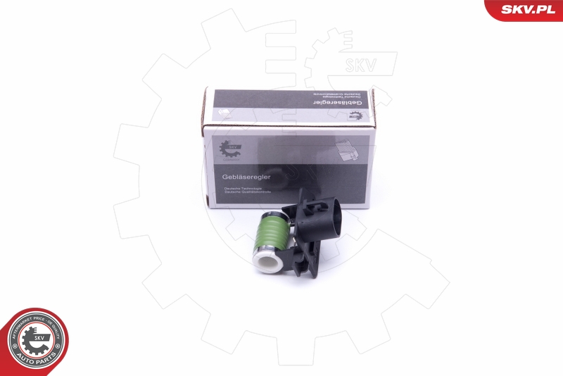 TOPRAN 821 200 motstand, kupévifte