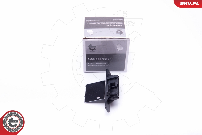MAHLE ABR 1 000P motstand, kupévifte