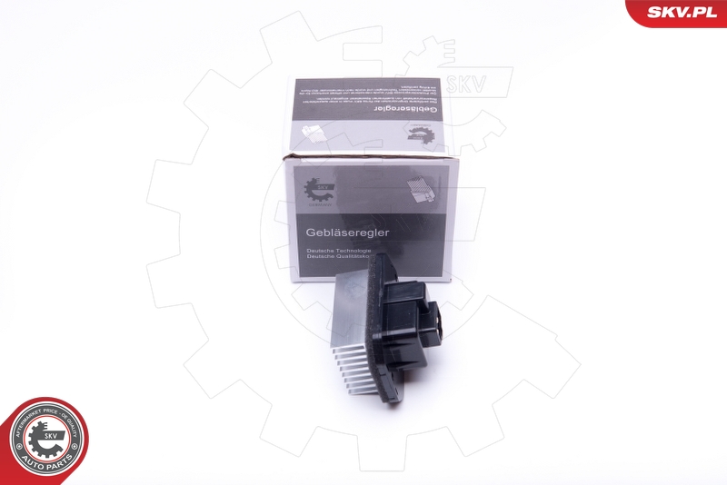 NRF 342070 motstand, kupévifte