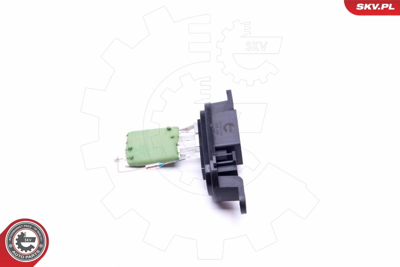 NRF 342102 motstand, kupévifte