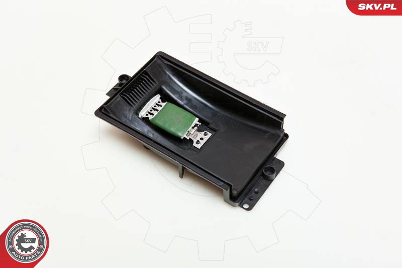 TOPRAN 600 475 motstand, kupévifte