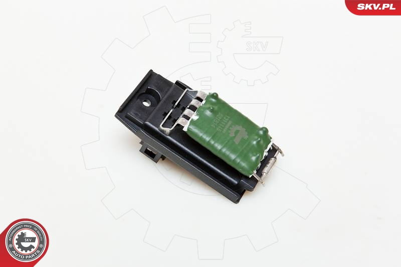 VALEO 509351 motstand, kupévifte