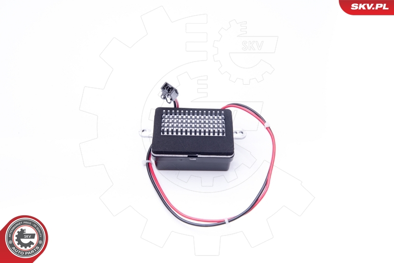 ESEN SKV 95SKV077 motstand, kupévifte