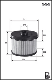 LUCAS FILTERS LFDE104 Fuel...