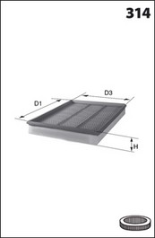 LUCAS FILTERS LFAF101 Air...