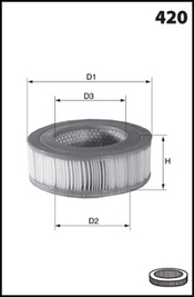 LUCAS FILTERS LFAF336 Air...