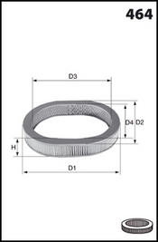 LUCAS FILTERS LFAF356 Air...