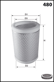 LUCAS FILTERS LFAF104 Air...