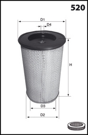 LUCAS FILTERS LFAF347 Air...