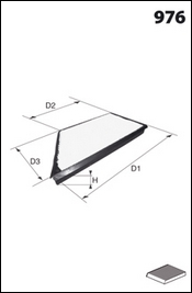 LUCAS FILTERS LFCP103...