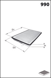 LUCAS FILTERS LFCP161...