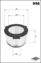 LUCAS FILTERS LFCP149...