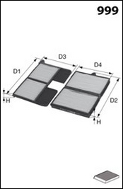 LUCAS FILTERS LFCP266S...