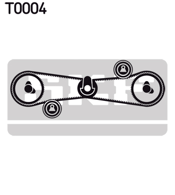 SKF VKMA 02500 Zahnriemensatz