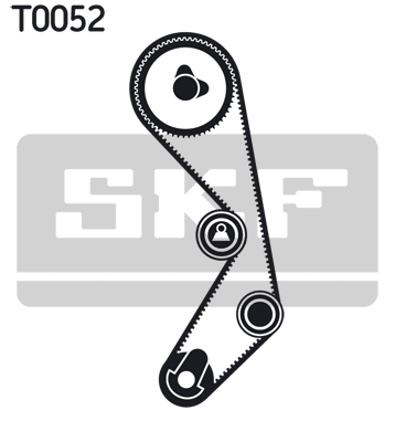 SKF VKMA 02410 Kit cinghie dentate