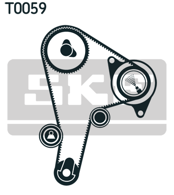 SKF VKMA 07110 Kit cinghie dentate