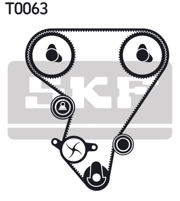 SKF VKMA 05211 Zahnriemensatz