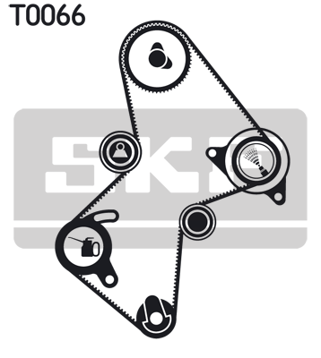 SKF VKMA 06111 Kit cinghie dentate