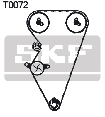 SKF VKMC 07301 Water Pump &...